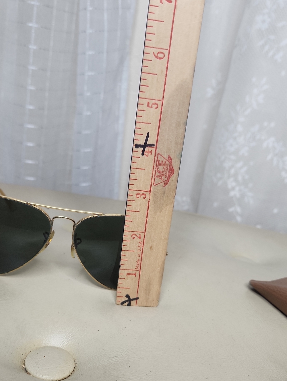 Vintage Ray-Ban L2846 gold frame Aviator Classic sunglasses W/ Case - Picture 4 of 8